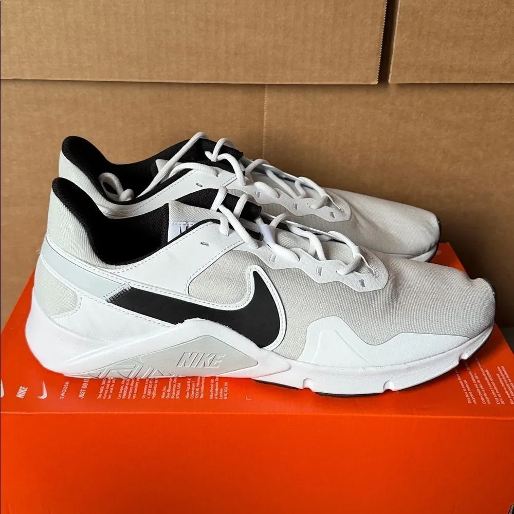 Nike Legend Essential 2 Pure Platinum White CQ9356-002 Men’s Size 14